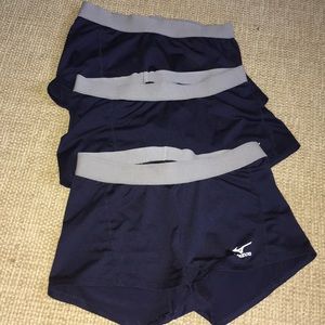 Mizuno navy spandexs